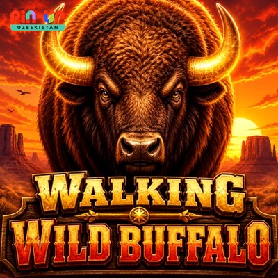 Walking Wild Buffalo — Pin-Up O‘zbekiston Kazino Katalog o‘yini «Walking Wild Buffalo» — lobby preview