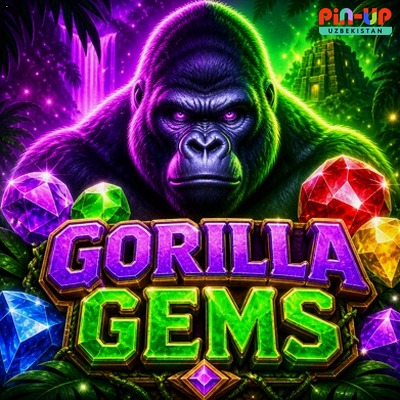 Gorilla Gems — Pin Up UZ Casino Premium slot «Gorilla Gems» — preview